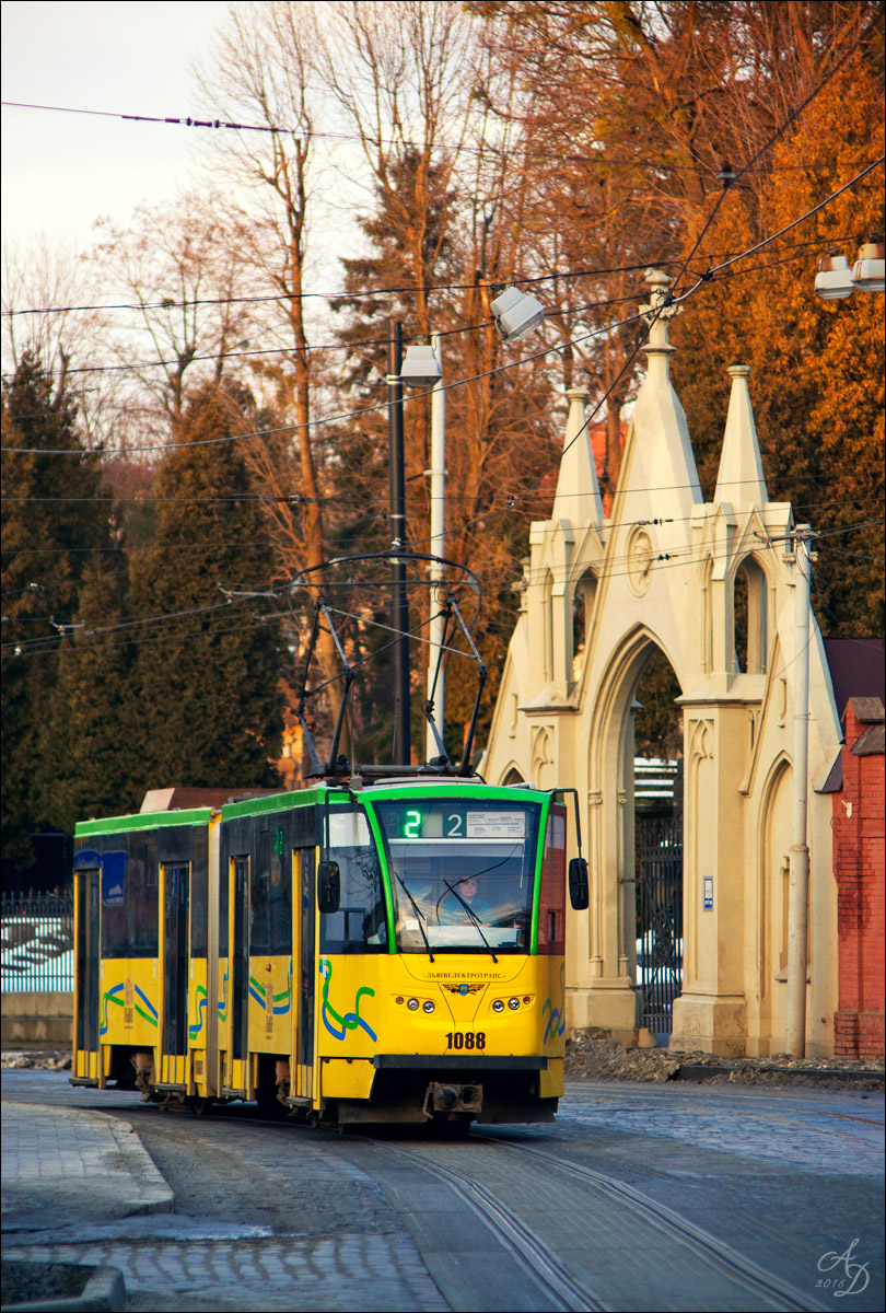 Львоў, Tatra KT4SU № 1088