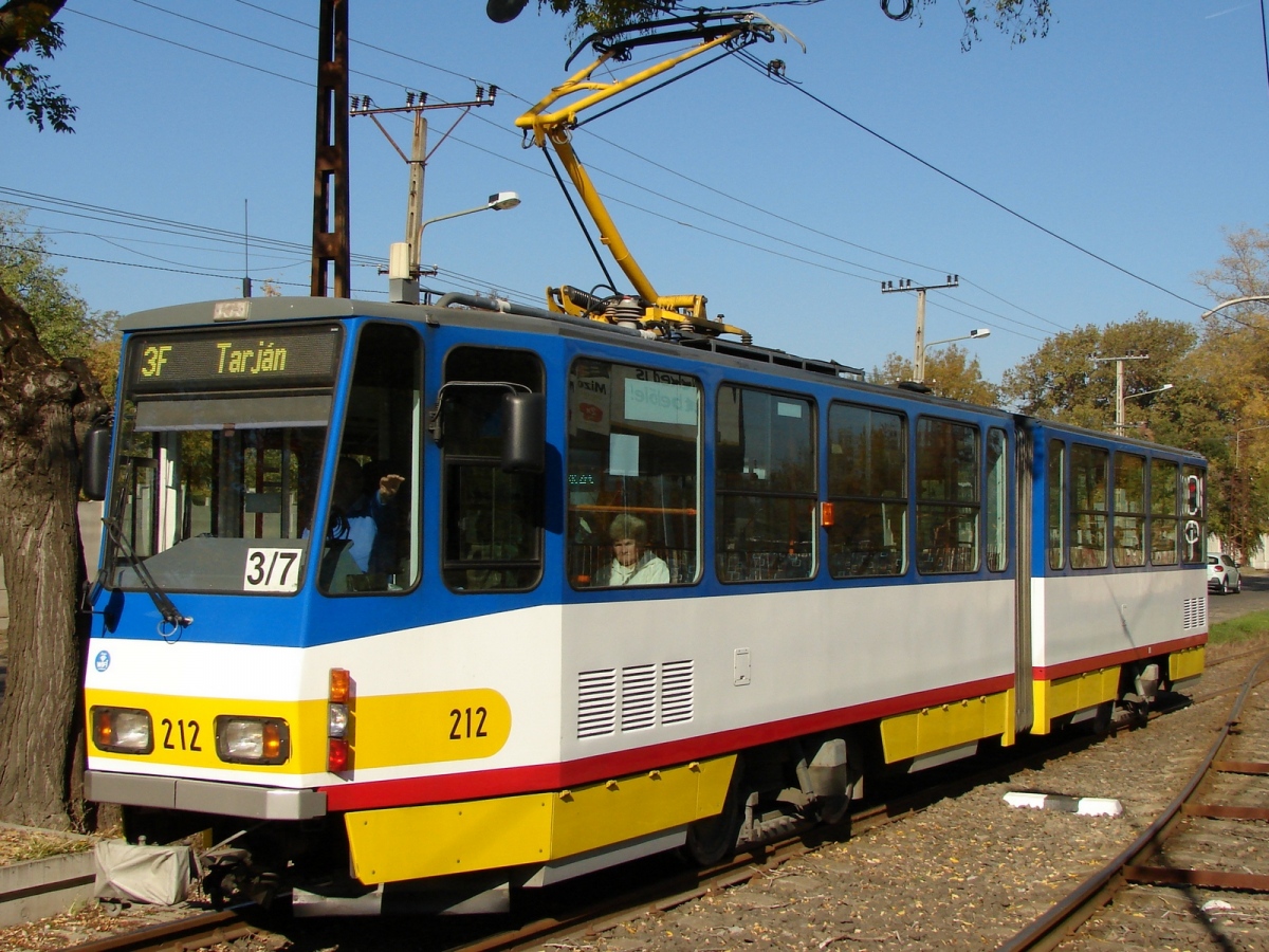 Szeged, Tatra KT4DMC № 212