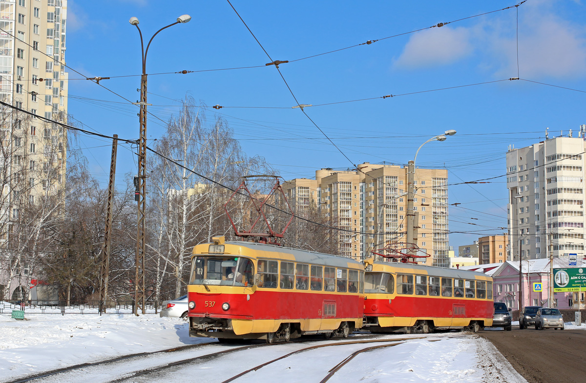 Екатеринбург, Tatra T3SU № 537