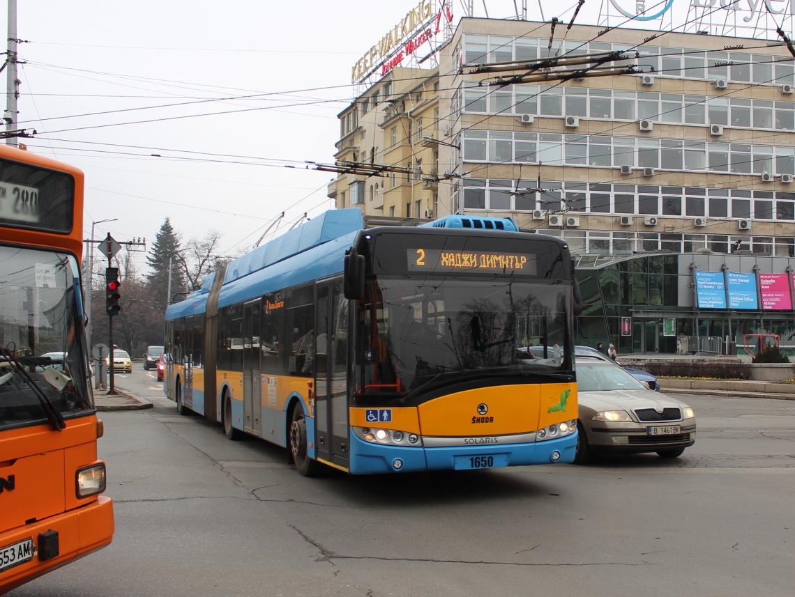 Sofia, Škoda 27Tr Solaris III č. 1650