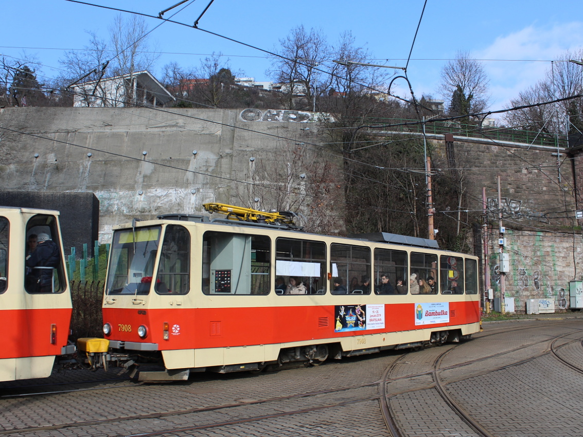 Bratislava, Tatra T6A5 № 7908