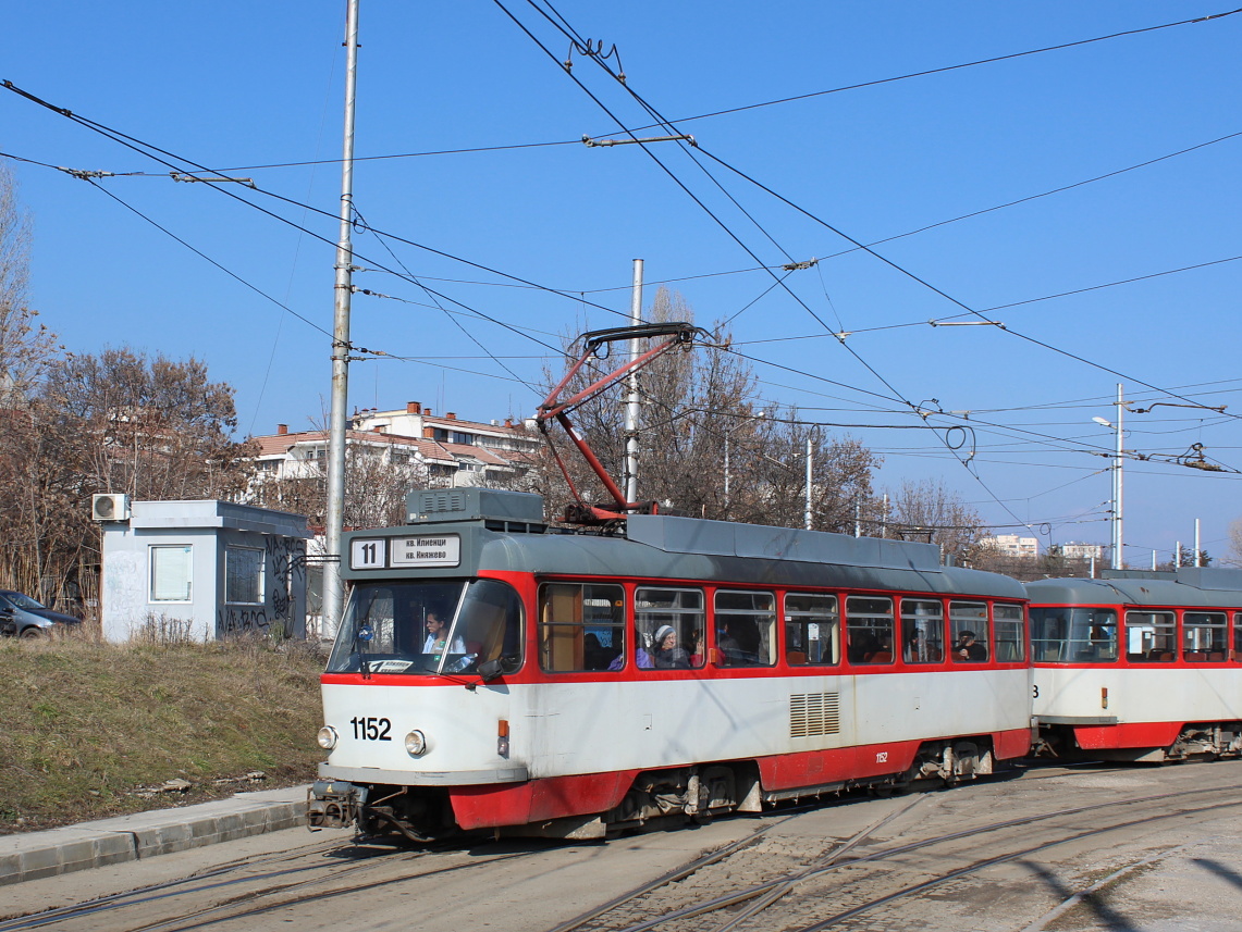 Sofia, Tatra T4DC # 1152