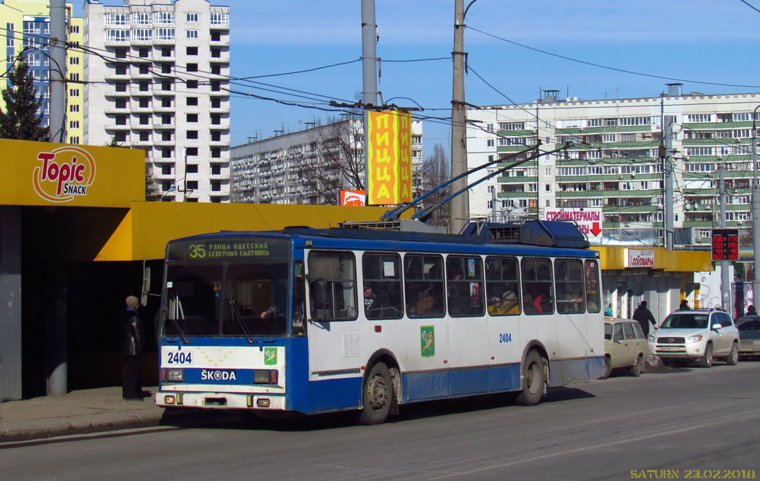 Харьков, Škoda 14Tr18/6M № 2404