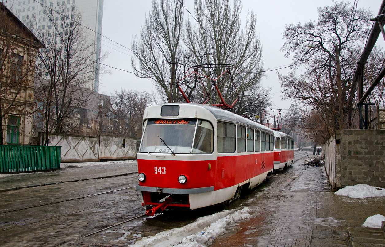 Donetsk, Tatra T3SU N°. 943 (3943)