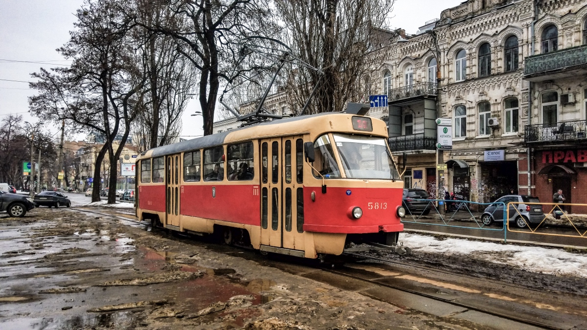 Kyiv, Tatra T3SU № 5813