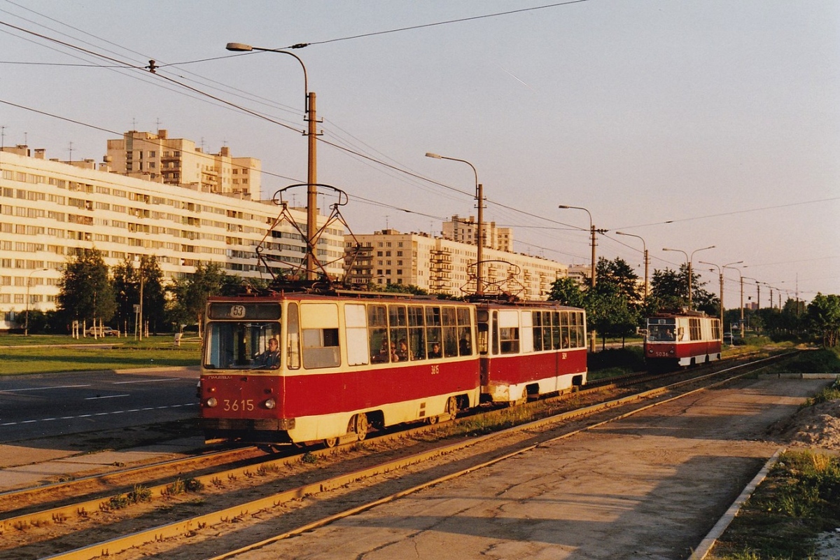 Санкт-Петербург, ЛМ-68М № 3615