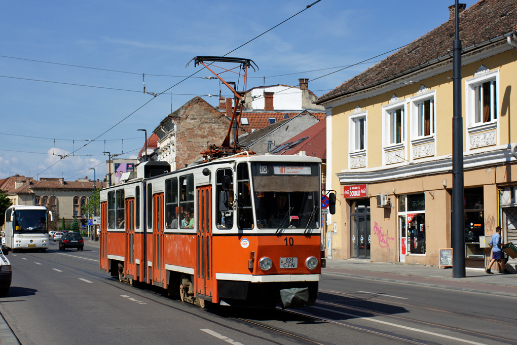 Cluj-Napoca, Tatra KT4D № 10