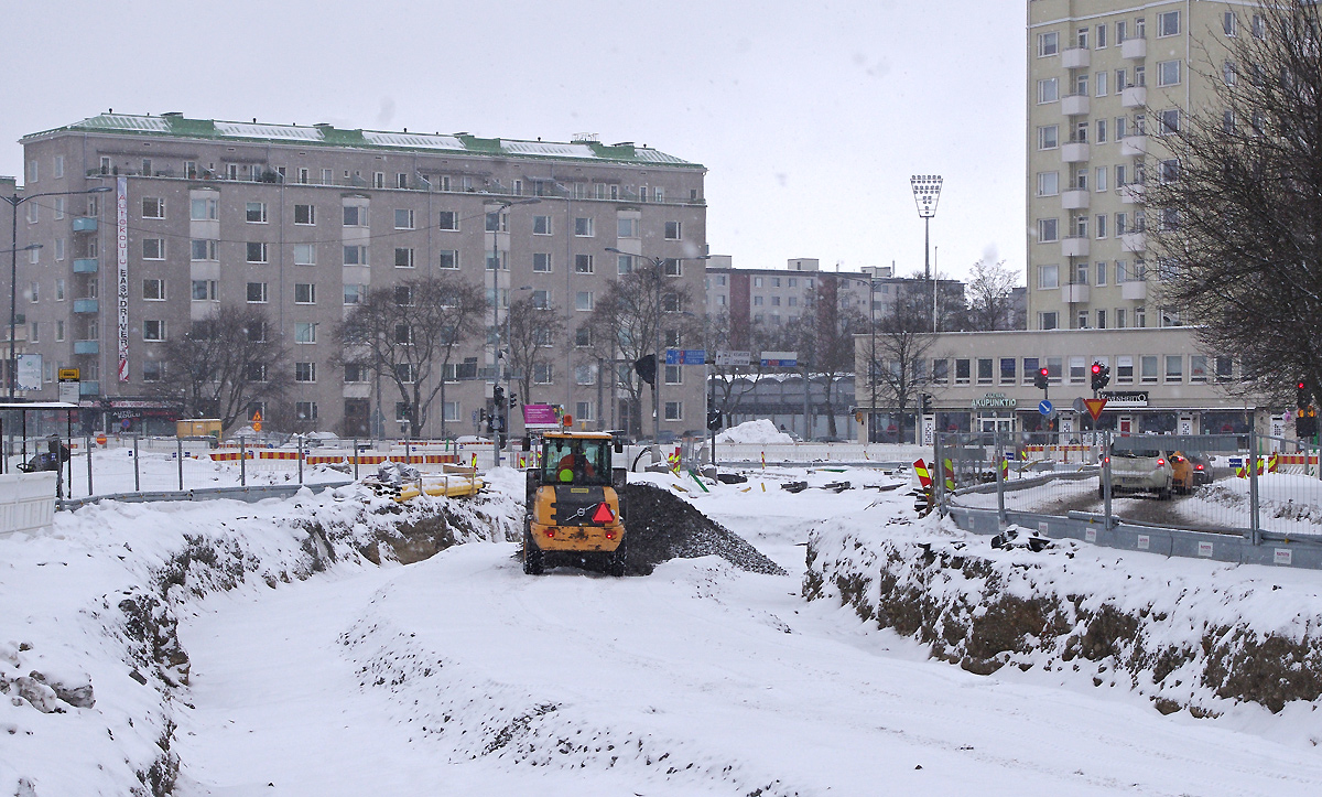 Tampere — Tramway Construction