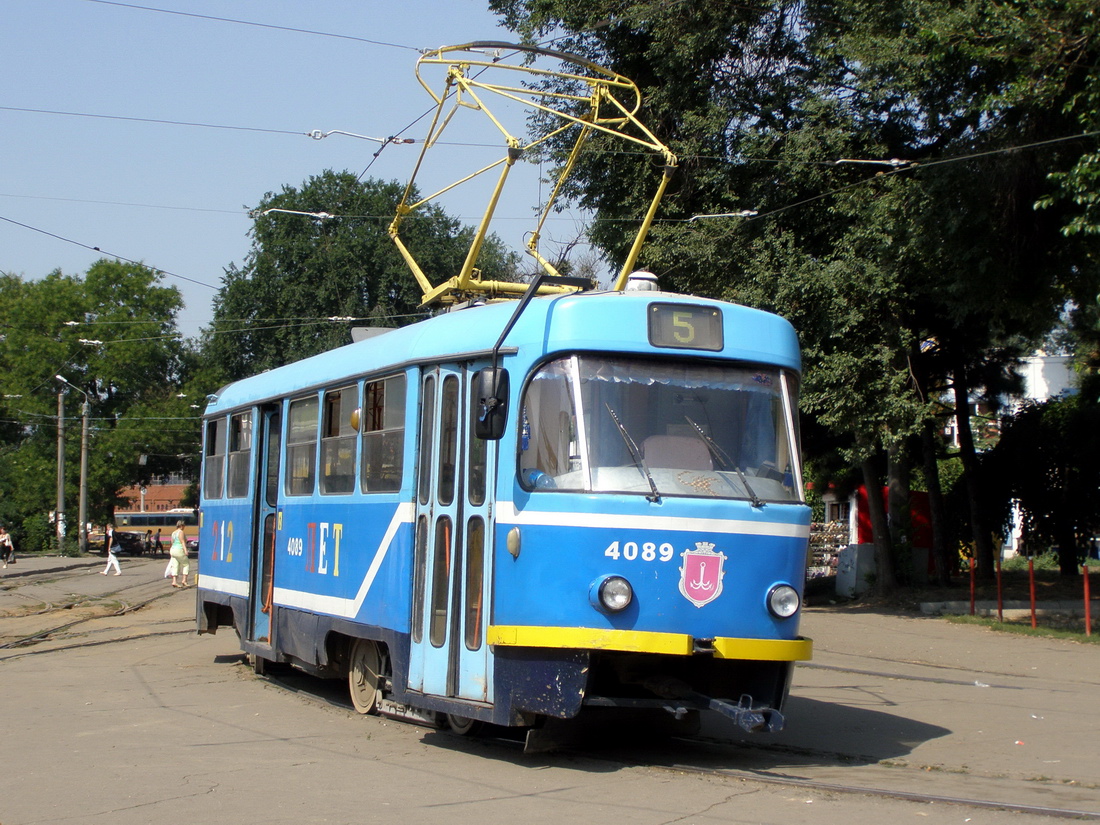 Одесса, Tatra T3R.P № 4089