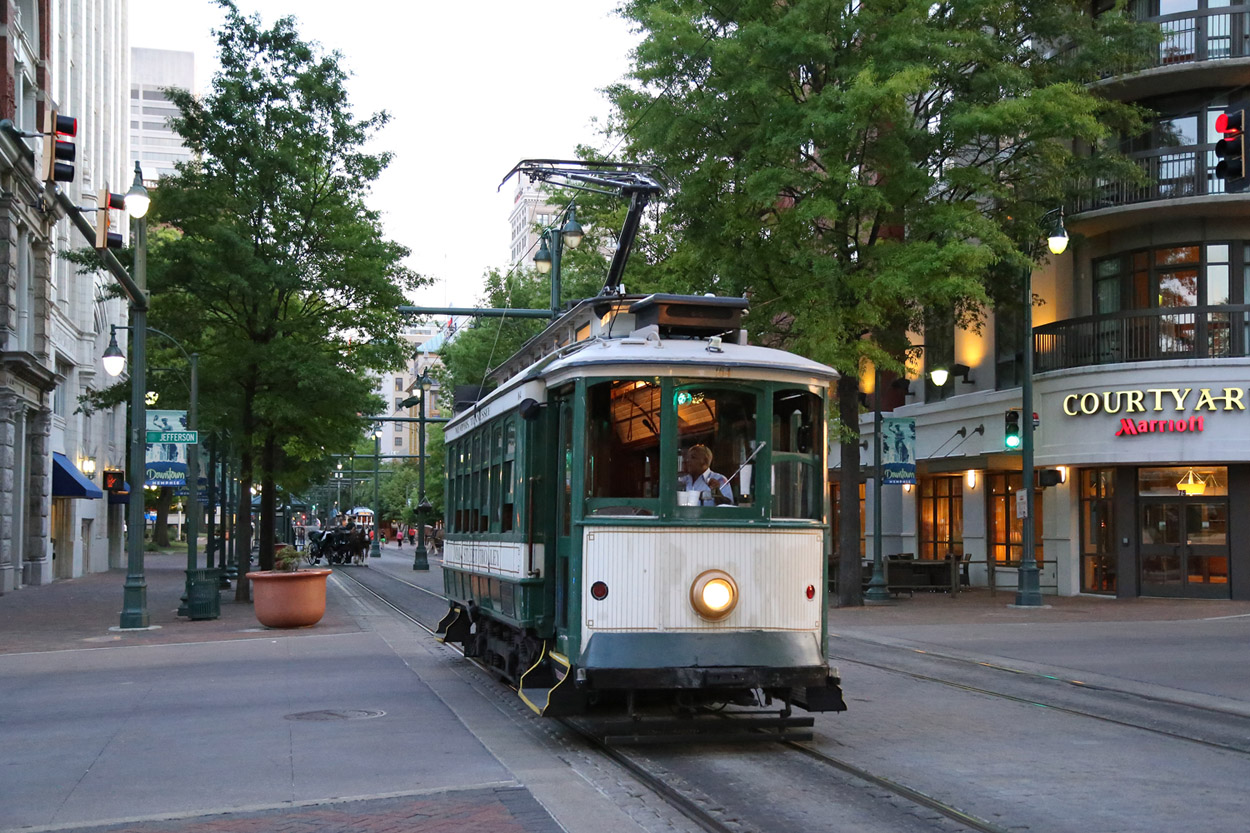 Memphis, CCFP/Brill 2-axle motor car nr. 164