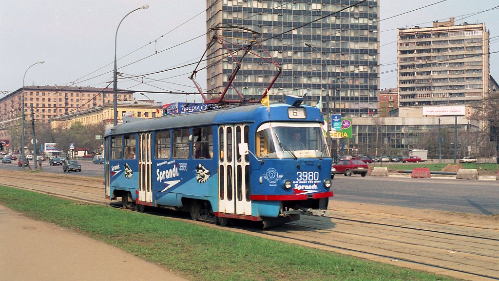 Moskwa, Tatra T3Т Nr 3980