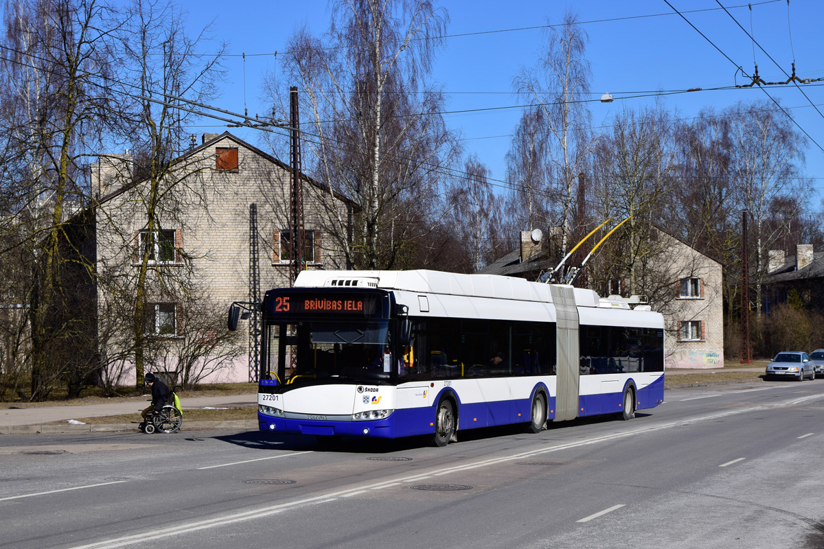 Riga, Škoda 27Tr Solaris III nr. 27201