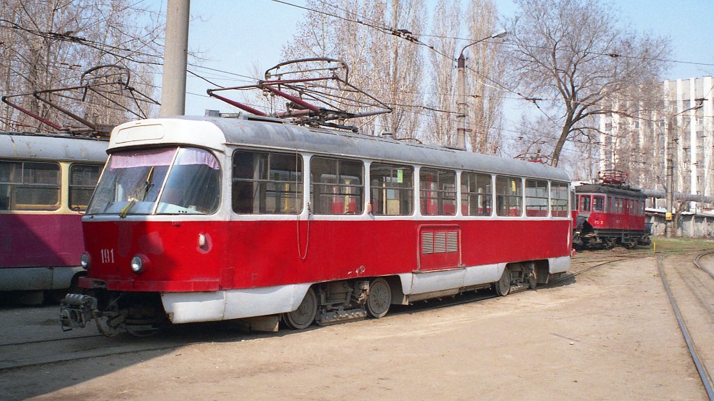 Воронеж, Tatra T4D № 191