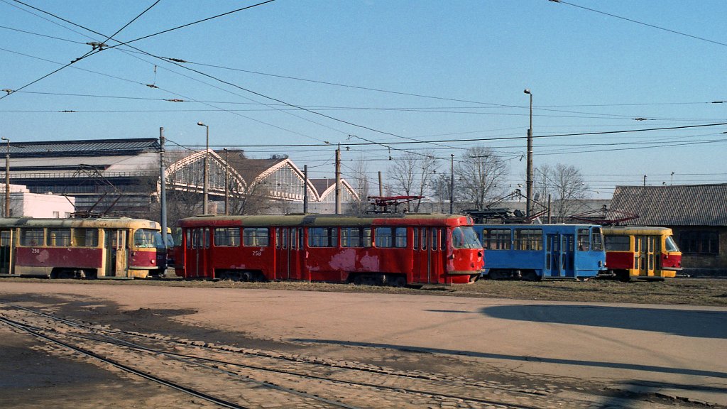 Калининград, Tatra T4SU № 250; Калининград, Tatra T4SU № 258