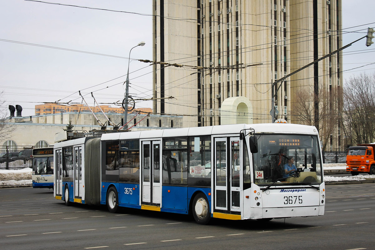 Москва, Тролза-6206.00 «Мегаполис» № 3675