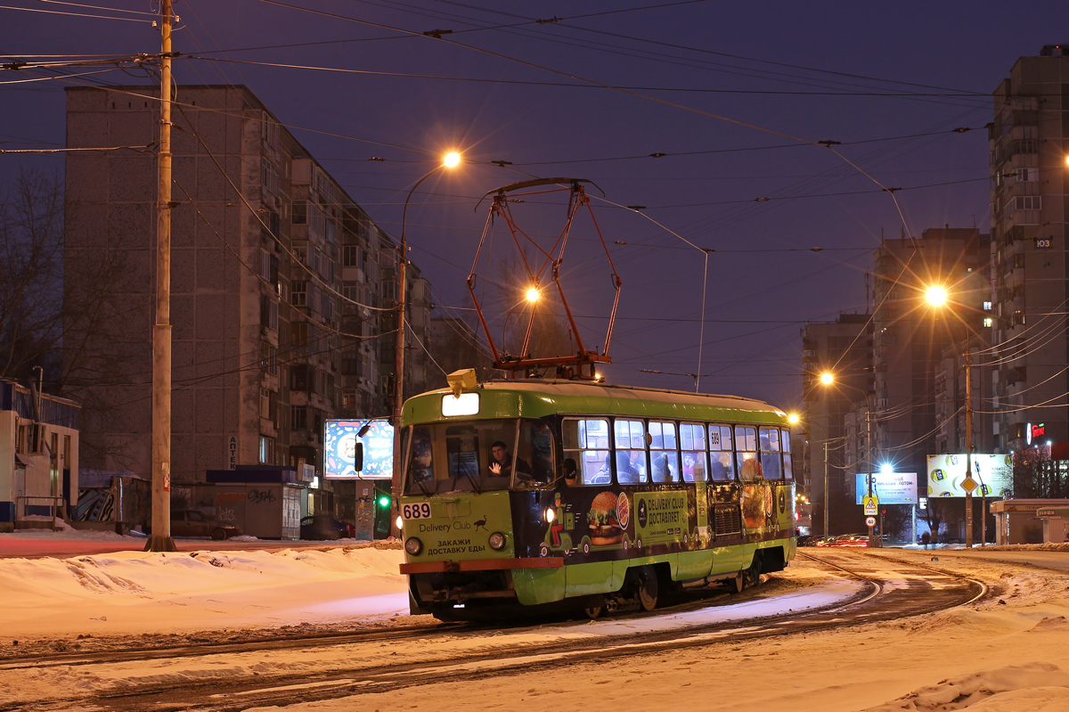 Екатеринбург, Tatra T3SU № 689