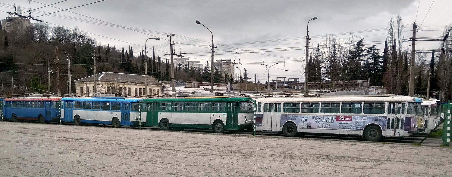 Crimean trolleybus — Miscellaneous photos