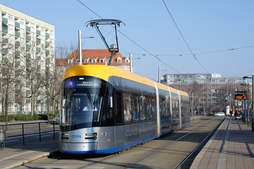 Лейпциг, Solaris Tramino Leipzig (NGT10) № 1004