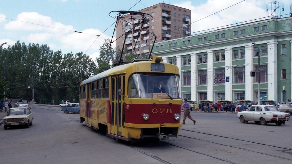 Орёл, Tatra T3SU № 078; Орёл — Исторические фотографии [1992-2005]
