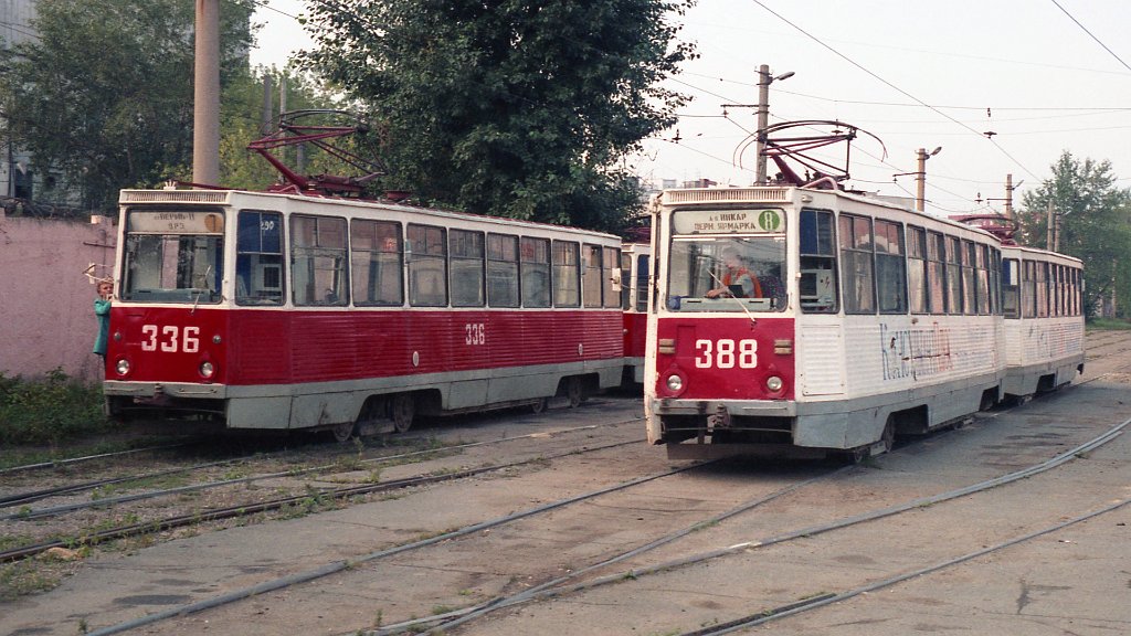 Пермь, 71-605 (КТМ-5М3) № 336; Пермь, 71-605 (КТМ-5М3) № 388