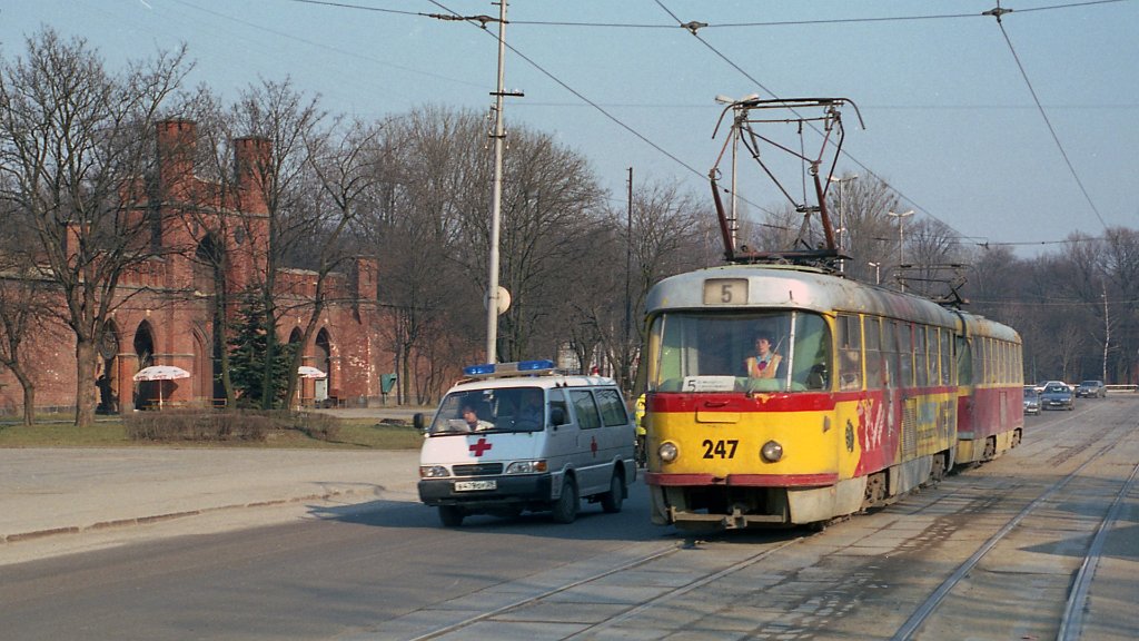 Kaliningrad, Tatra T4SU # 247