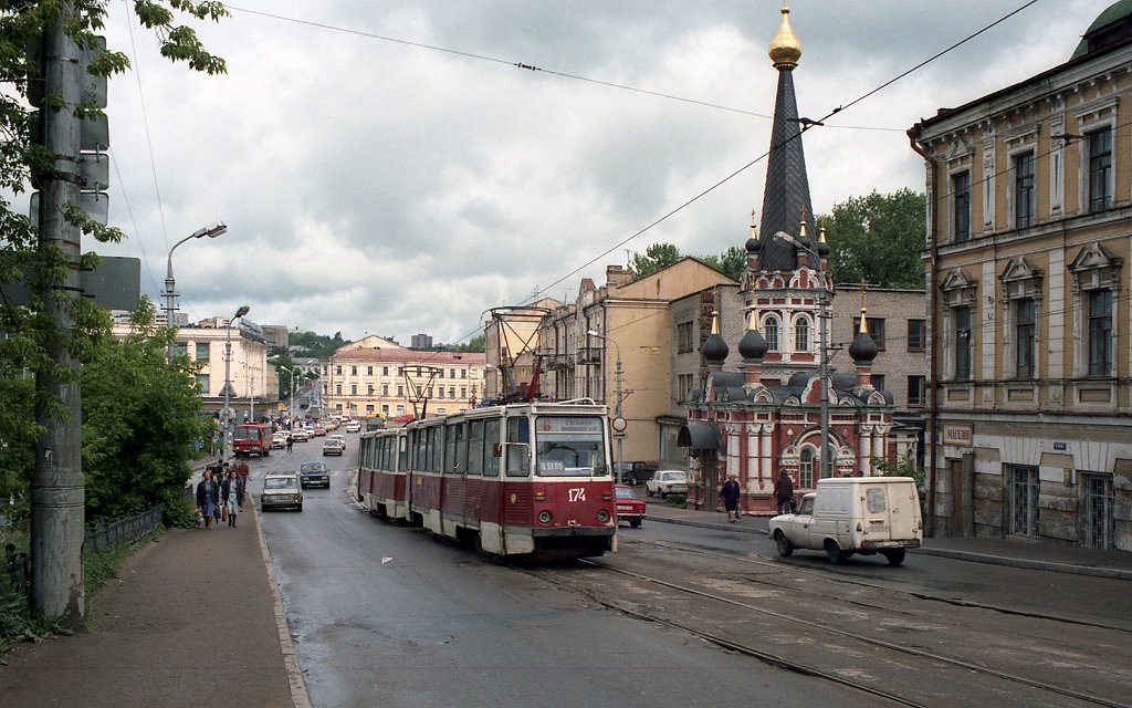 斯摩棱斯克, 71-605 (KTM-5M3) # 174; 斯摩棱斯克 — Dismantling and abandoned lines; 斯摩棱斯克 — Historical photos (1992 — 2001)