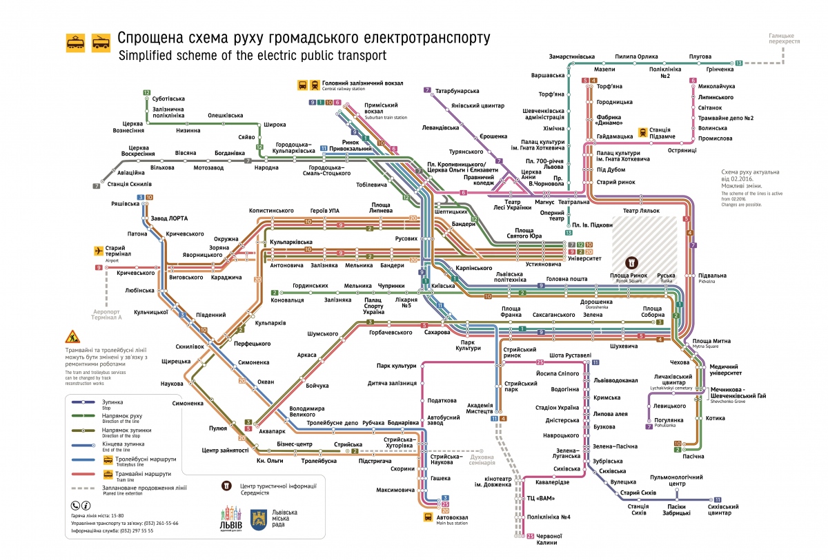 Lwów — Maps