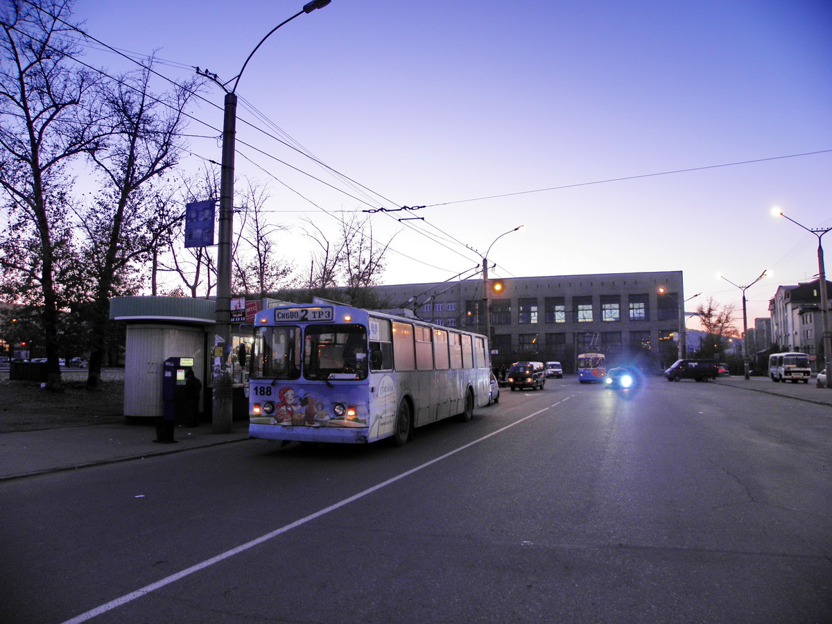 Chita, ZiU-682V-012 [V0A] Nr 188; Chita — Trolleybus Lines and Infrastructure
