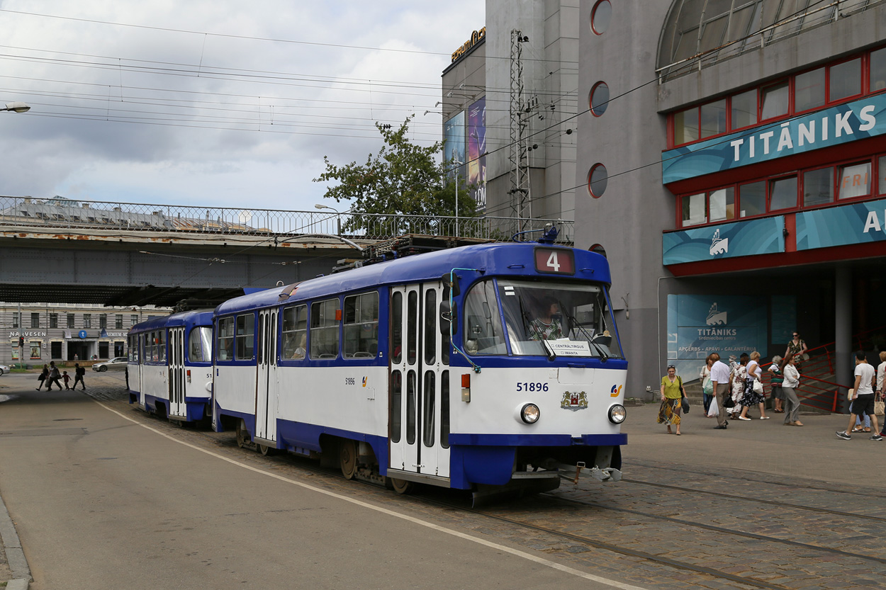 Рига, Tatra T3A № 51896