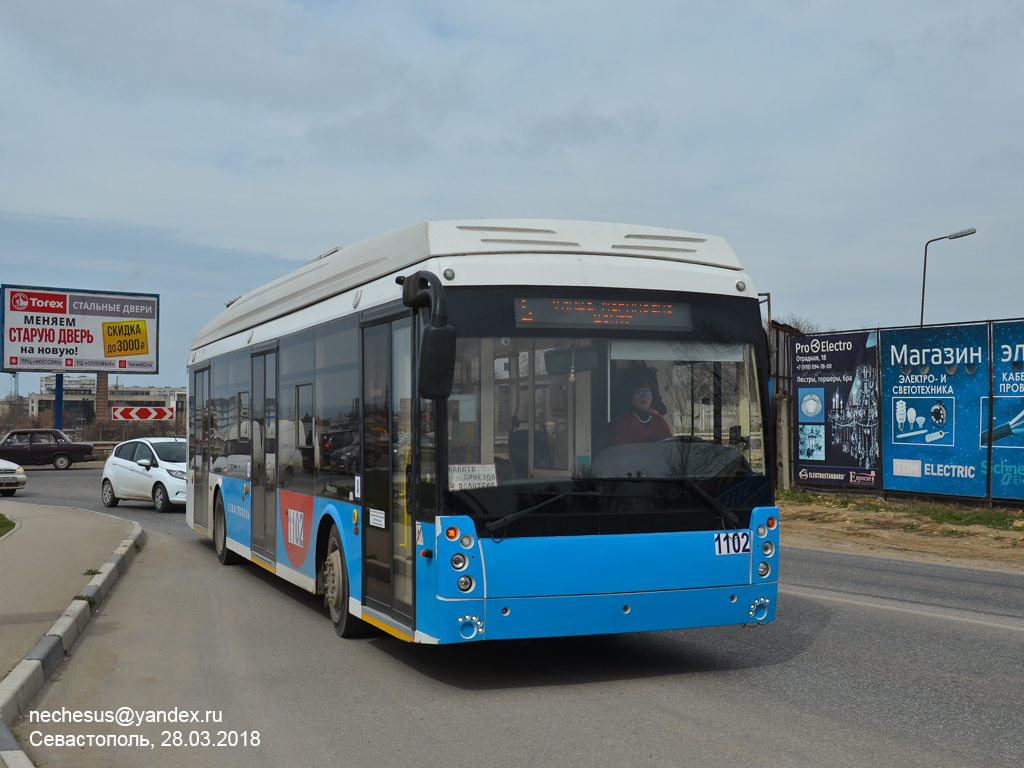 Севастополь, Тролза-5265.03 «Мегаполис» № 1102