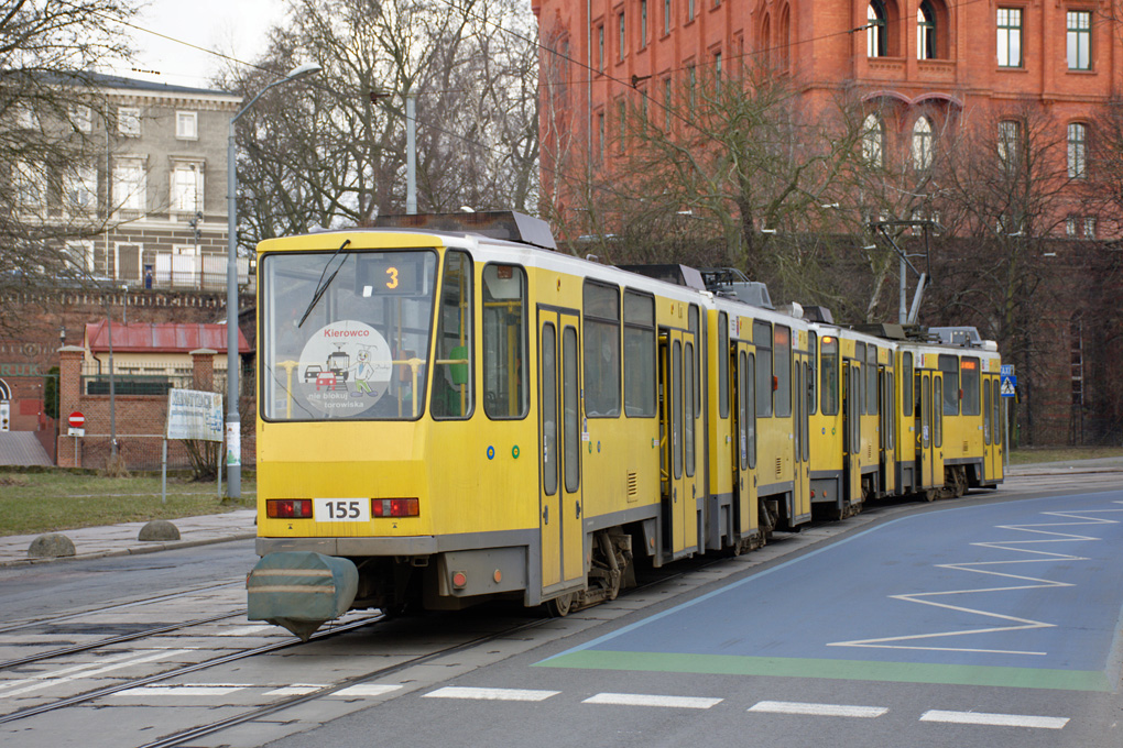 Štetín, Tatra KT4DtM č. 155