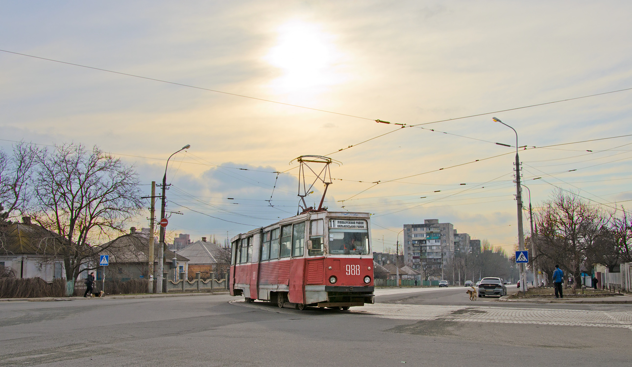 Mariupol, 71-605 (KTM-5M3) nr. 988