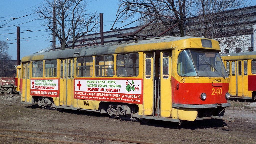 Калининград, Tatra T4SU № 240