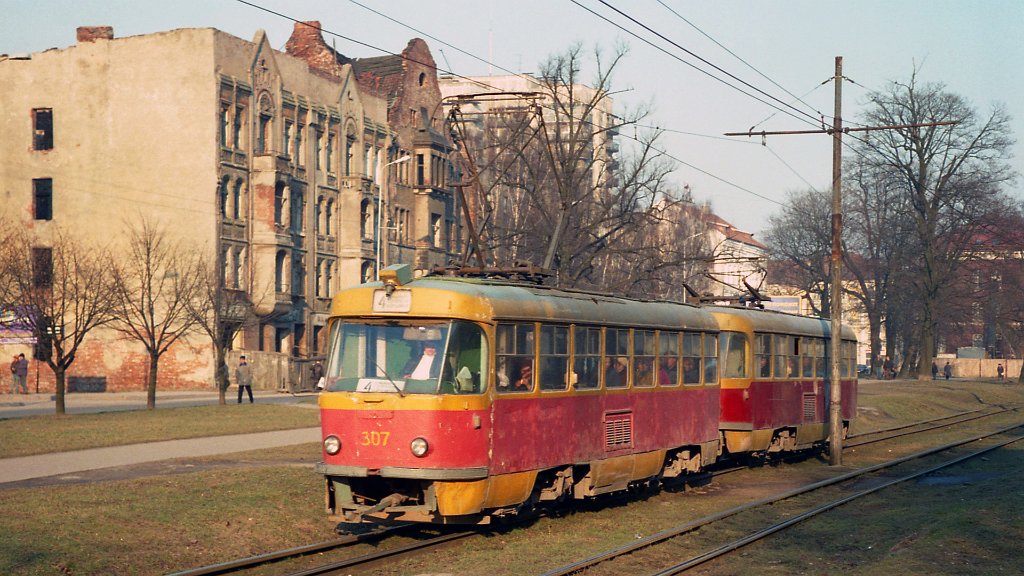 Kaliningrad, Tatra T4SU # 307