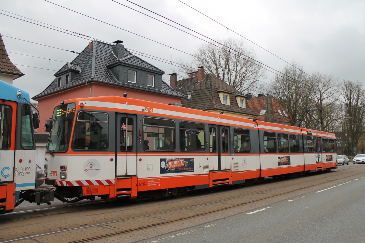 Bielefeld, Duewag M8C Nr 516