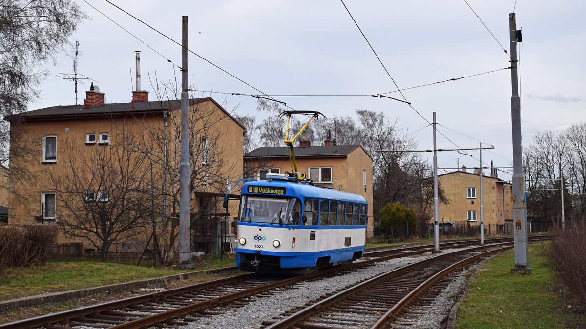 Ostrava, Tatra T3R.P nr. 1023