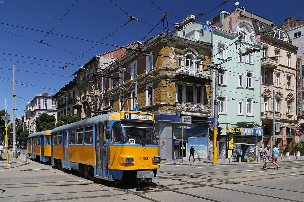 Sofia, Tatra T4D-M2 nr. 4063