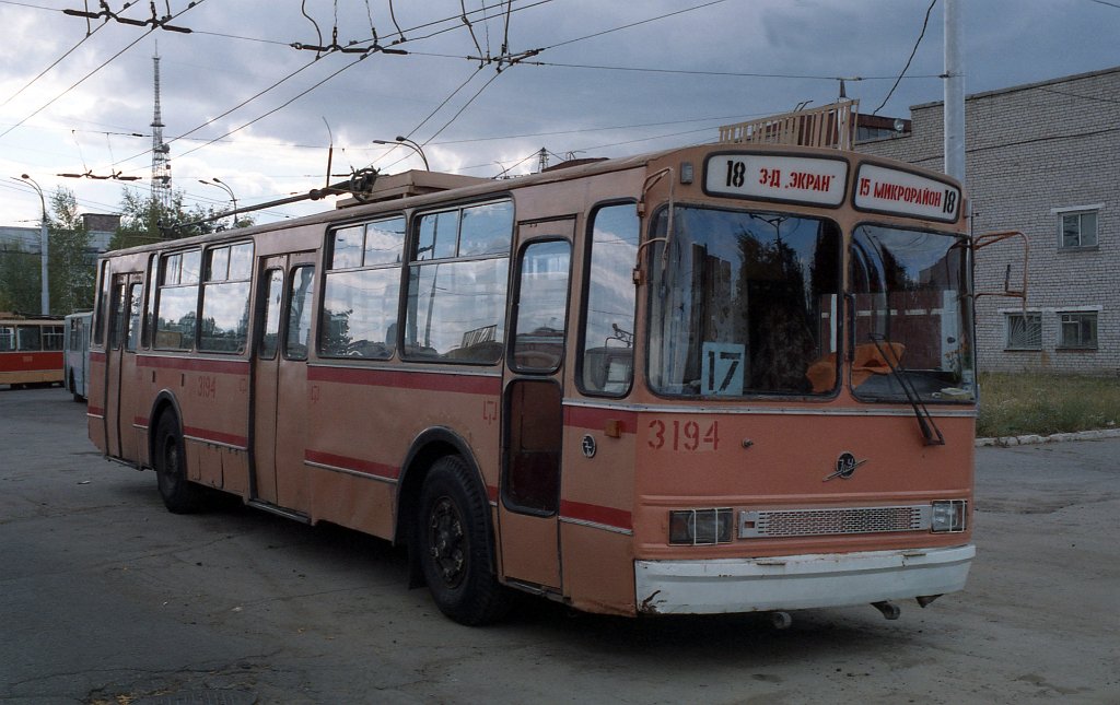 Самара, ЗиУ-682Г (СЗТМ) № 3194; Самара — Исторические фотографии — Трамвай и Троллейбус (1992-2000)
