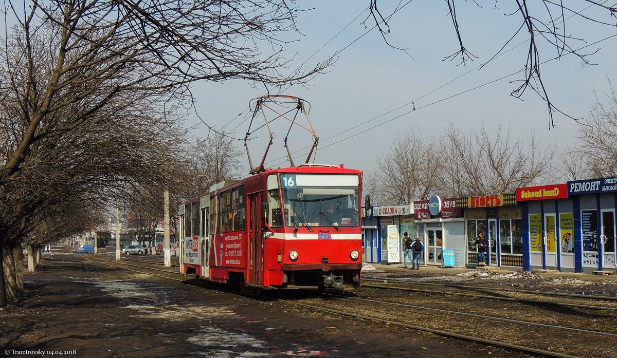 Харьков, Tatra T6B5SU № 4521