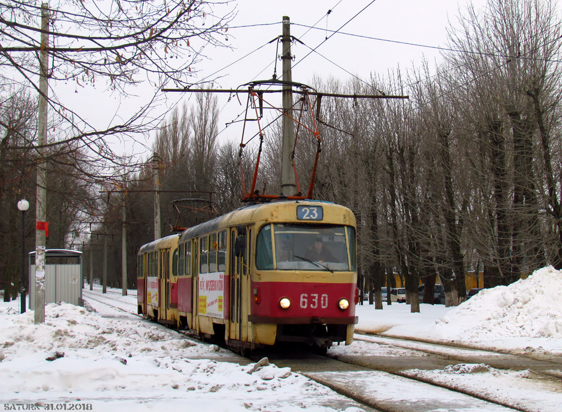 Харьков, Tatra T3SU № 630
