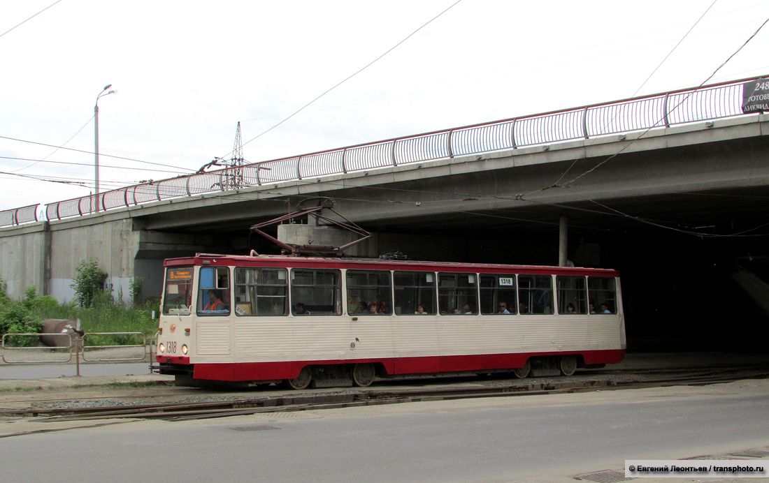 Челябинск, 71-605 (КТМ-5М3) № 1318