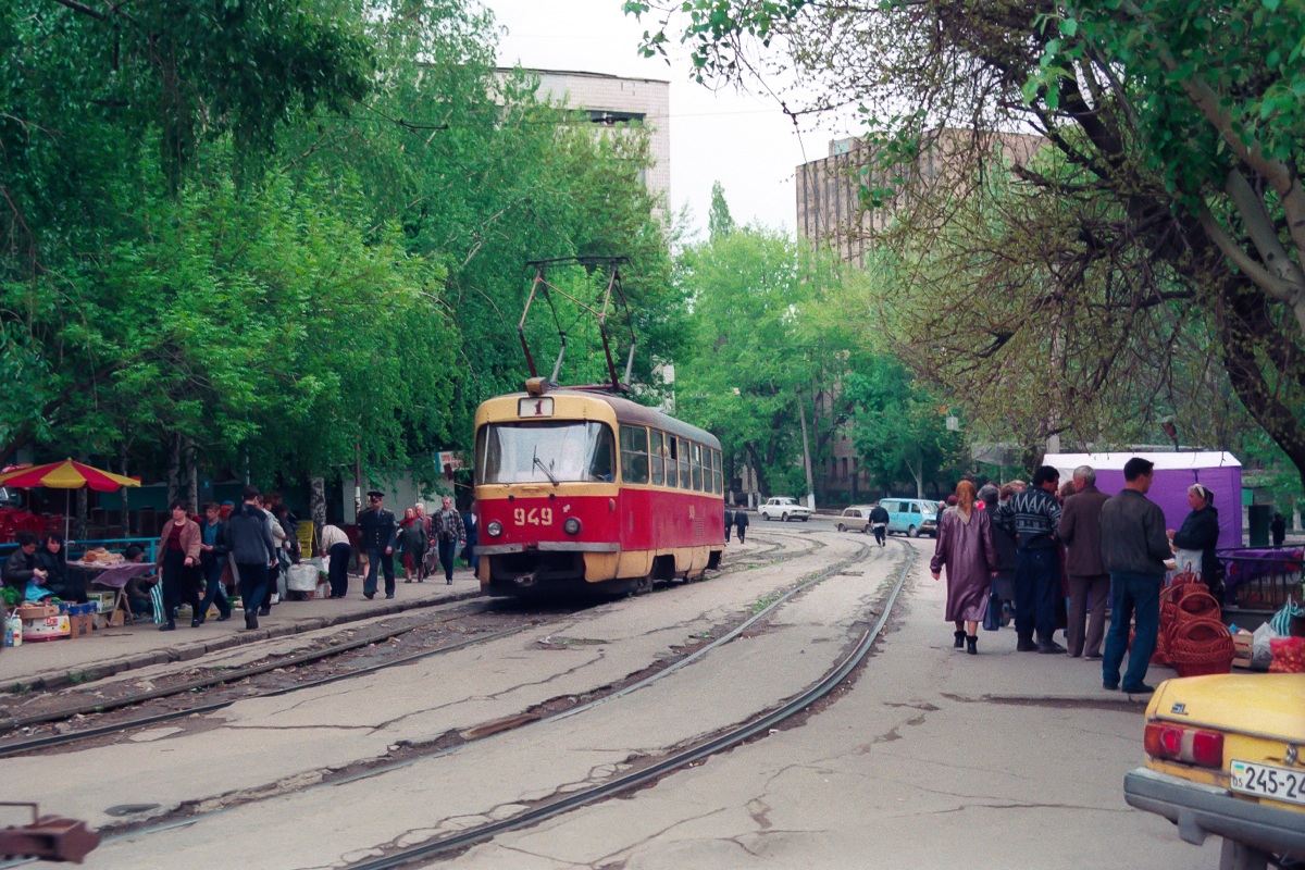 Donetsk, Tatra T3SU # 949 (3949); Donetsk — Photos by Stefan Spengler — 30.04-1.05.1999