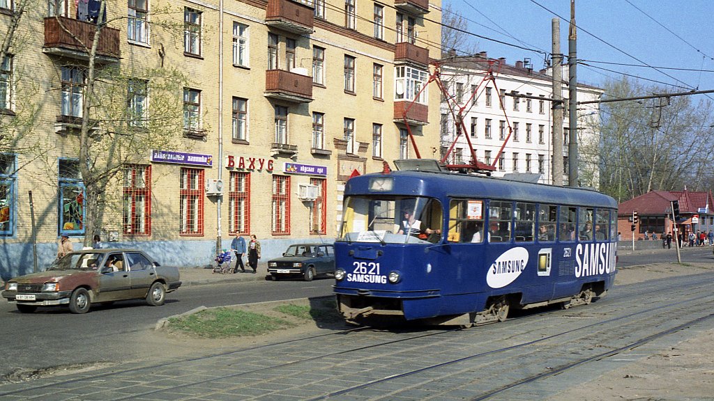 Moskau, Tatra T3SU Nr. 2621