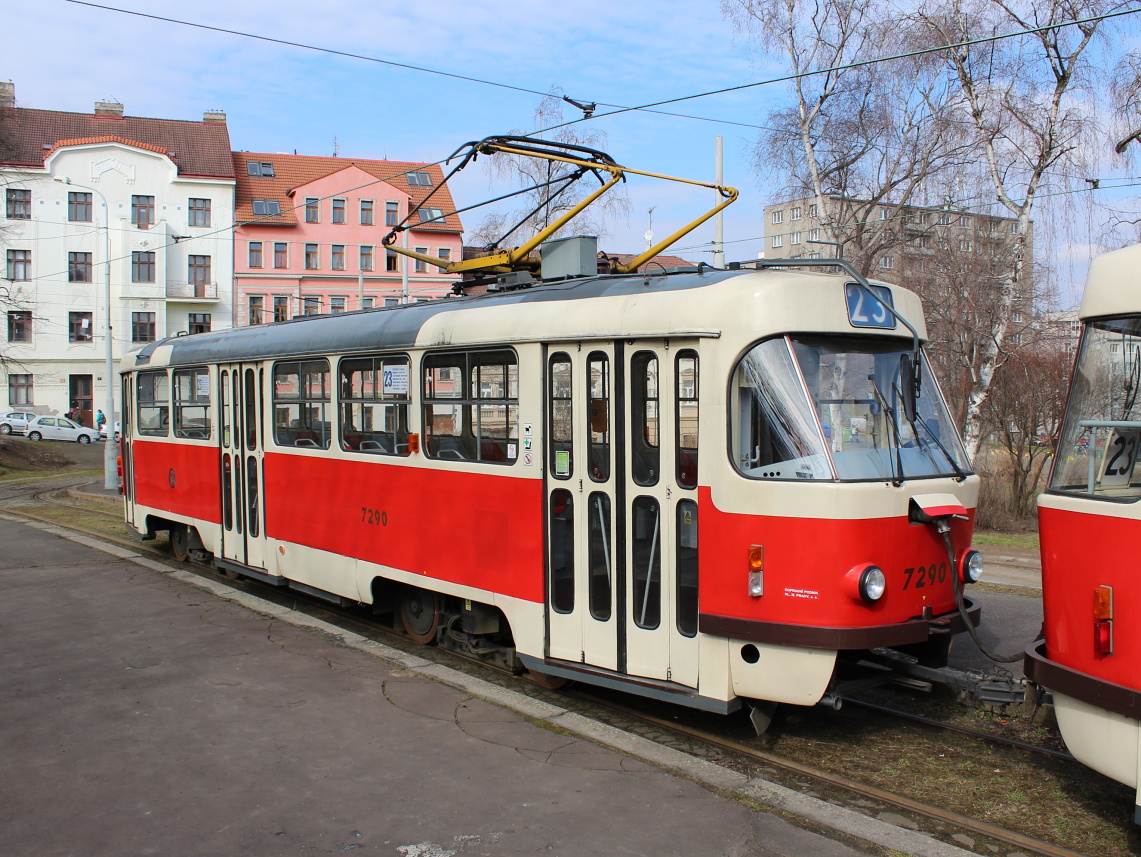 Prag, Tatra T3SUCS Nr. 7290