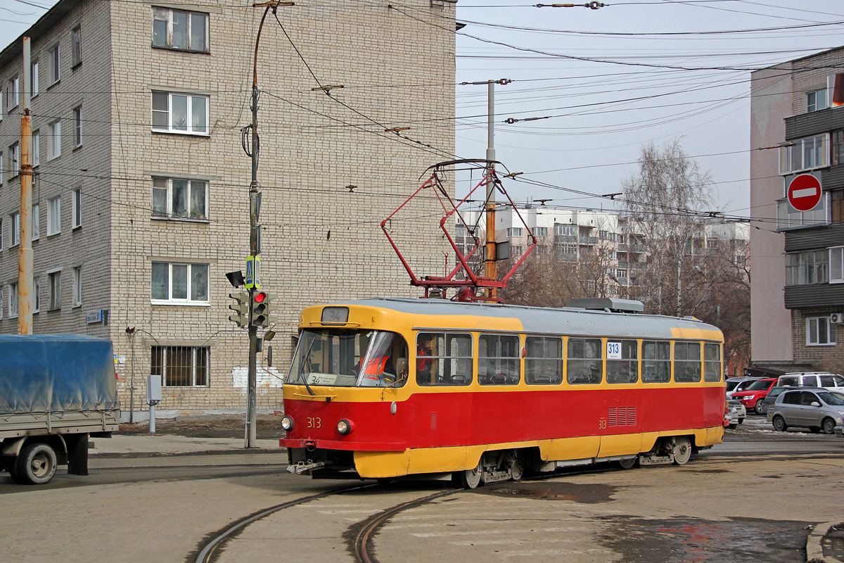 叶卡捷琳堡, Tatra T3SU # 313