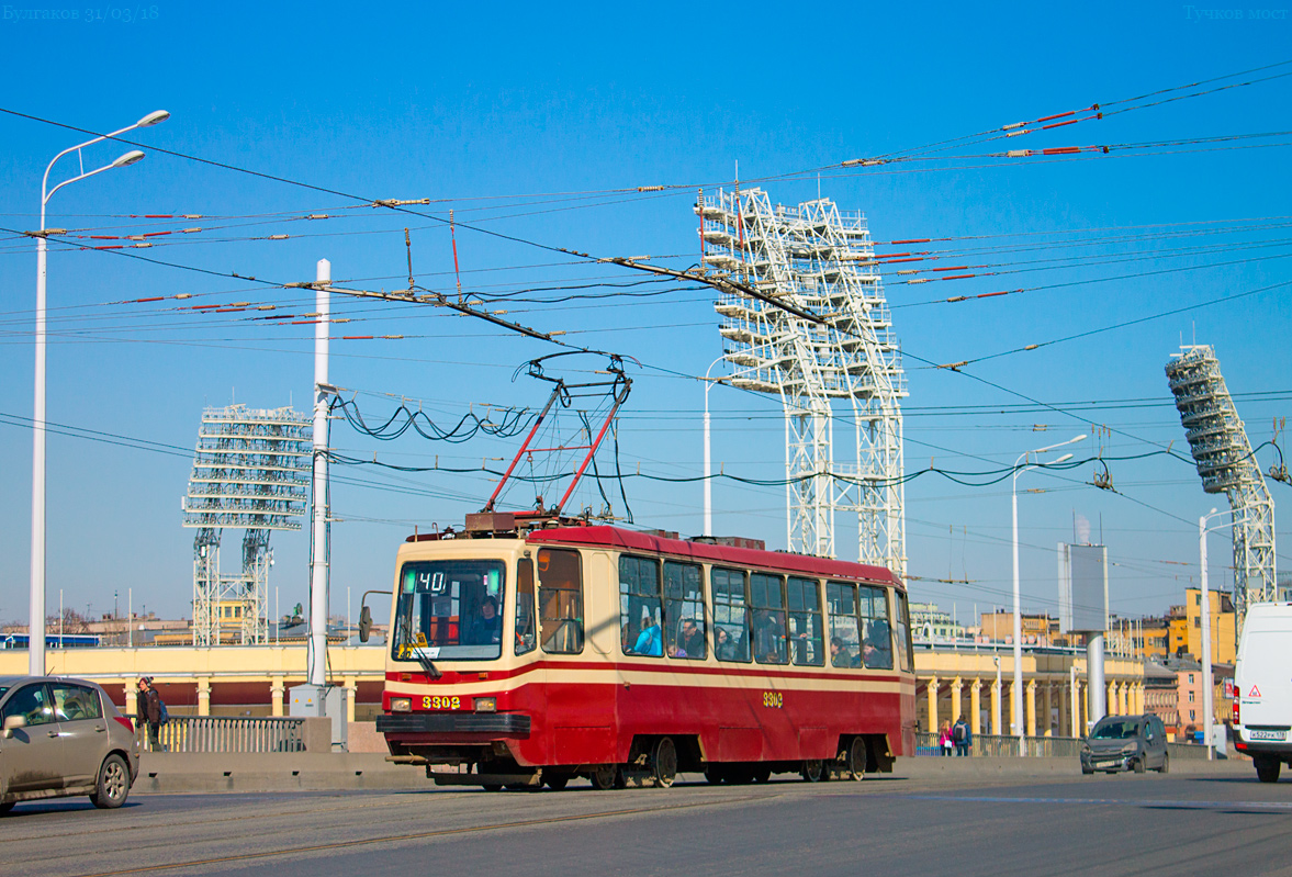 Санкт-Петербург, 71-134А (ЛМ-99АВ) № 3302