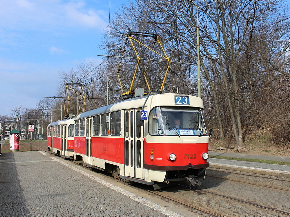 Prága, Tatra T3SUCS — 7122