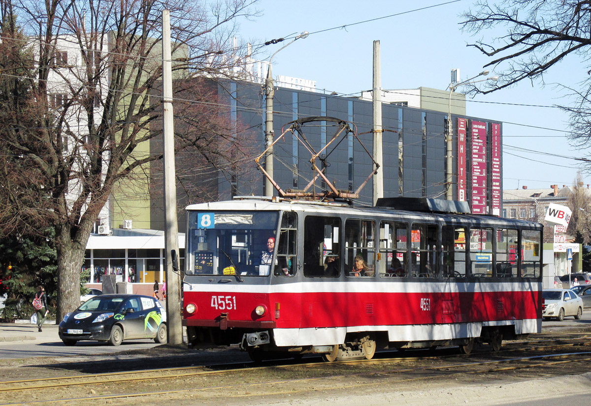 Kharkiv, Tatra T6B5SU # 4551