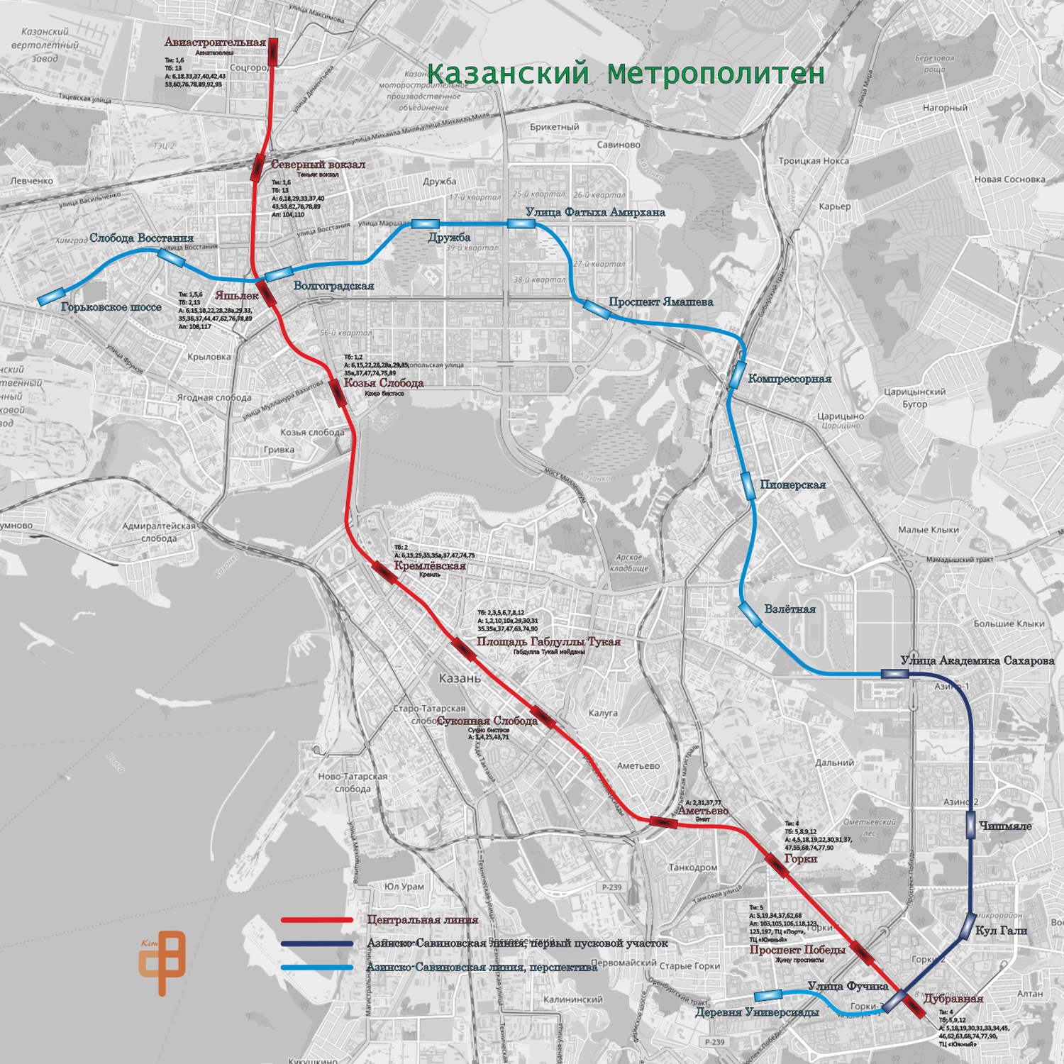 "Схема Чебоксарского метро" - Чебоксары. Страница 6 из 6
