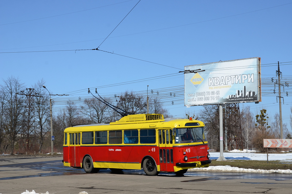 Луцк, Škoda 9Tr19 № 49